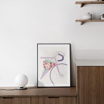 Pédales et pétales affiche studio topo