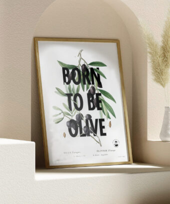 affiche born to be olive i