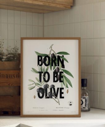 affiche born to be olive affiche born to be olive
