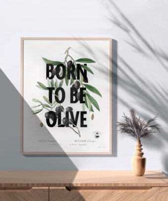 affiche born to be olive affiche born to be olive
