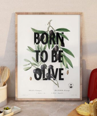affiche born to be olive