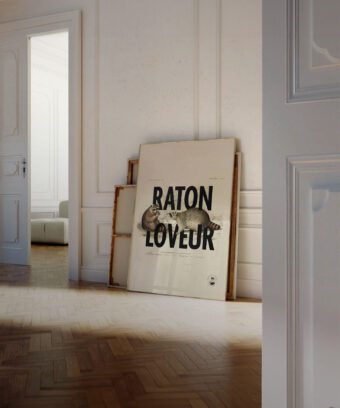 affiche design raton loveur affiche design raton loveur