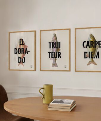 affiche poisson El Dorado humour