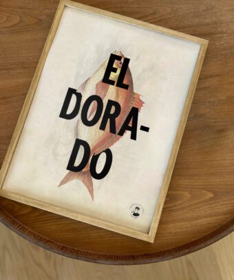 affiche poisson El Dorado humour