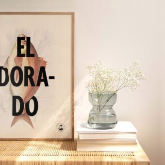 affiche poisson El Dorado humour
