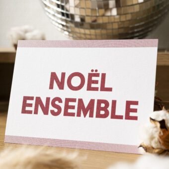 studio topo carte noel typographique studio topo carte noel typographique