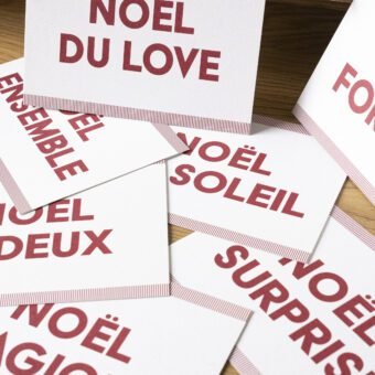 studio topo carte noel typographique studio topo carte noel typographique
