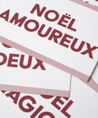 studio topo carte noel typographique