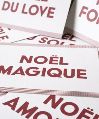 studio topo carte noel typographique