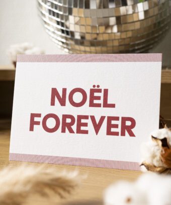studio topo carte noel typographique