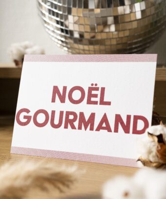 studio topo carte noel typographique