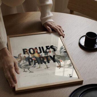 poules party affiche encyclopeÌdie poules party affiche encyclopeÌdie
