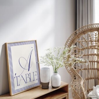 affiche A table topo