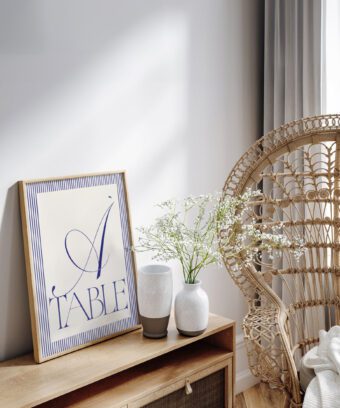 affiche A table topo