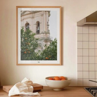 affiche photo oranger italie