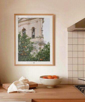 affiche photo oranger italie