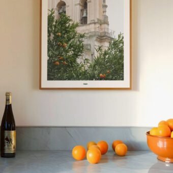 affiche photo oranger italie