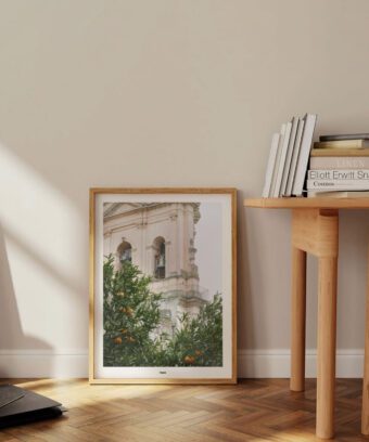 affiche photo oranger italie