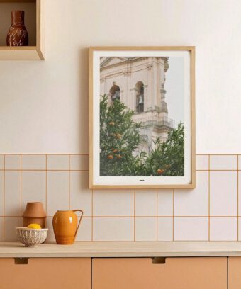 affiche photo oranger italie