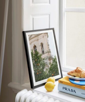 affiche photo oranger italie