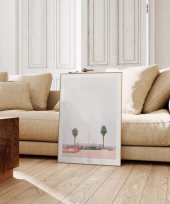poster beach studio topo poster beach studio topo