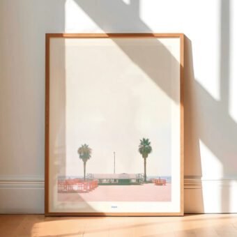 poster beach studio topo