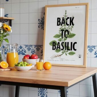 Back to basilic affiche topo