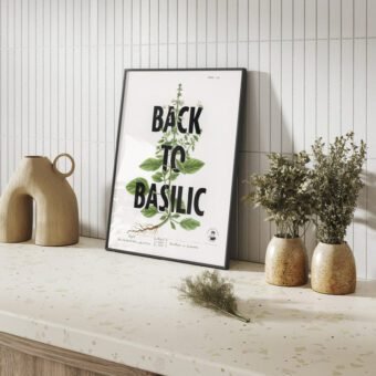 Back to basilic affiche topo