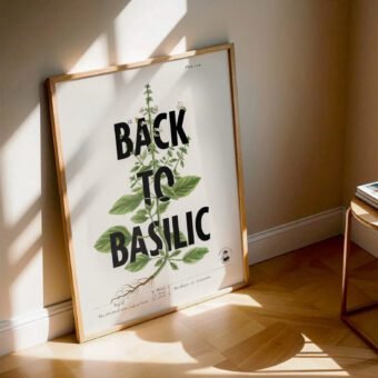 Back to basilic affiche topo