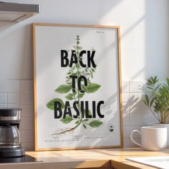 Back to basilic affiche topo
