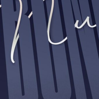 affiche Bonne nuit minimaliste et graphique