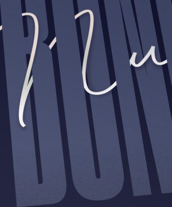 affiche Bonne nuit minimaliste et graphique
