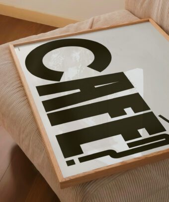 affiche Cafe minimaliste