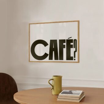 affiche Cafe minimaliste affiche Cafe minimaliste