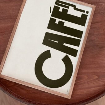affiche Cafe minimaliste affiche Cafe minimaliste