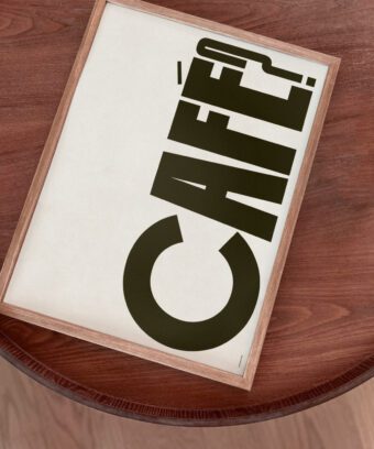 affiche Cafe minimaliste affiche Cafe minimaliste
