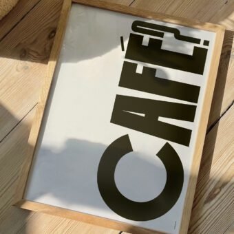 affiche Cafe minimaliste affiche Cafe minimaliste