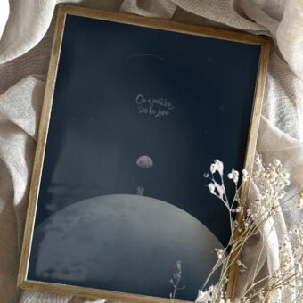 affiche On a matché sur la lune affiche On a matché sur la lune