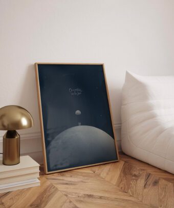 affiche On a matché sur la lune