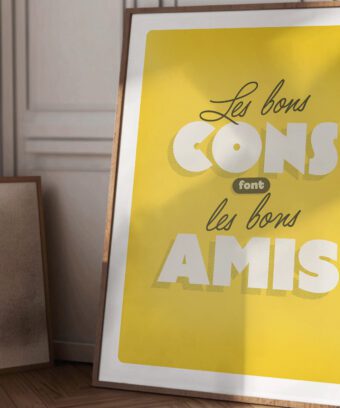 Les bons cons font les bon amis affiche Les bons cons font les bon amis affiche