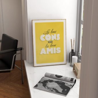 Les bons cons font les bon amis affiche