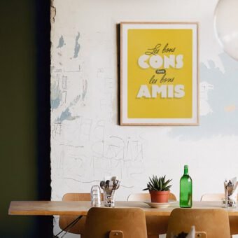 Les bons cons font les bon amis affiche