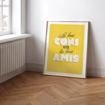 Les bons cons font les bon amis affiche