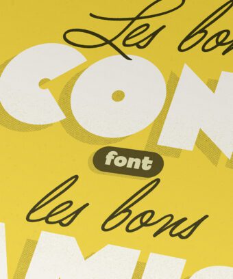 Les bons cons font les bon amis affiche