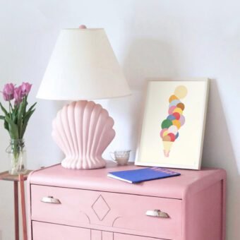 affiche boules de glaces Gelato