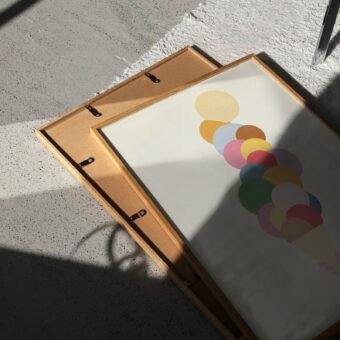 affiche boules de glaces Gelato