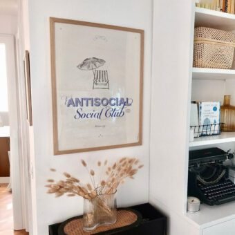 antisocial social club poster