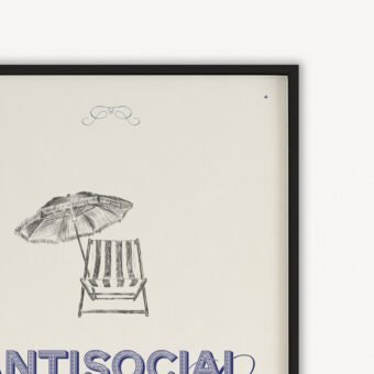 antisocial social club poster