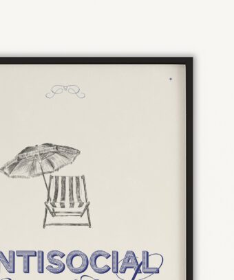antisocial social club poster