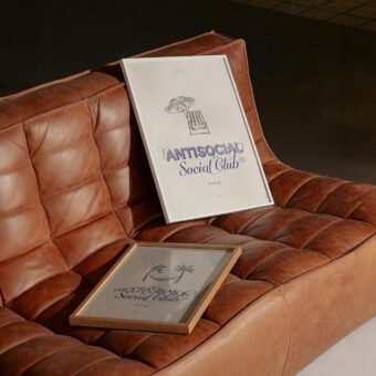 antisocial social club poster